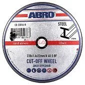 ABRO CD-23016-R диск отрезной 230 мм, 1,6 мм, 22 мм.