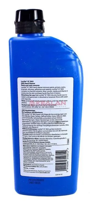 LOCTITE SF 7855 очиститель рук от краски и лака, 400 мл.