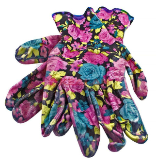 GWARD Fiesta VIOLET перчатки нейлоновые с нитриловым покрытием, размер 9 (L)