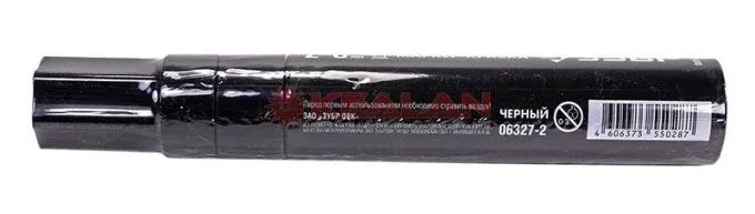 ЗУБР МК-800 маркер-краска, клиновидный, экстрабольшой объем, черный, 2-8 мм.