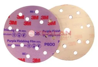 3M™ 51156 260L Purple круг абразивный полировальный, 15 отверстий, Р600, 150 мм.