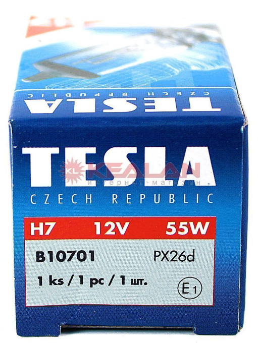 TESLA H7 55W лампа автомобильная галогенная 12V