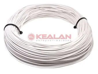 PRETTL ПГВА 0.75W автомобильный провод, цвет белый, 100 м.