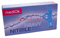 MEDIOK HEAVY нитриловые перчатки, голубые, размер S, 100 шт.