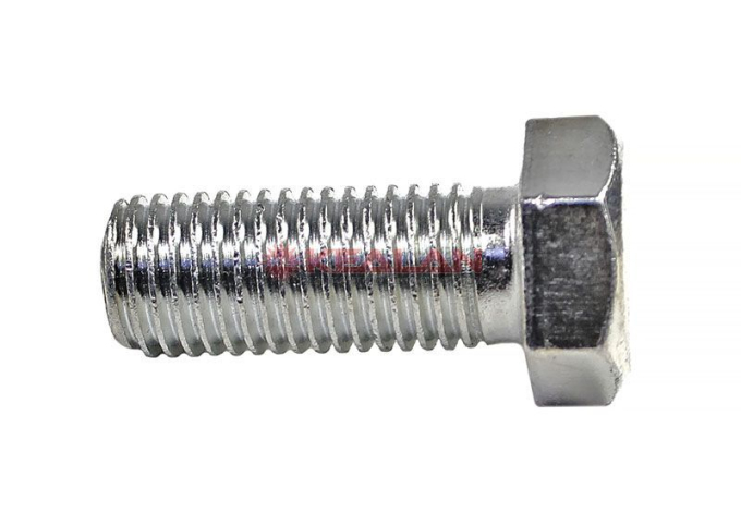 MixOne. болт с полной резьбой 16х40, шестигранная головка, оцинкованный, DIN933, ГОСТ 7798-70
