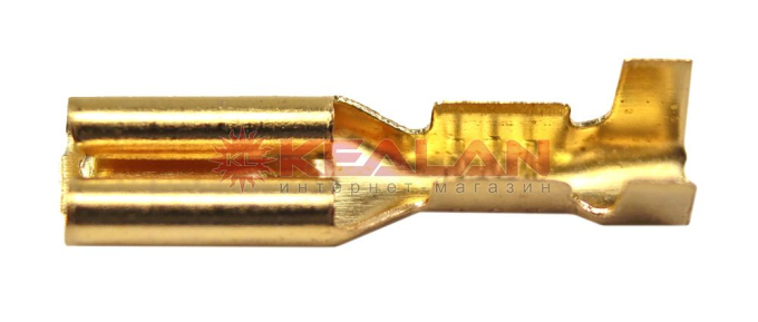 КВТ РП-М 1.0-2.8 разъем плоский, неизолированный, 100 шт.