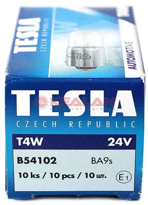 TESLA T4W лампа автомобильная 24V