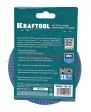 KRAFTOOL 125 х 22.2 мм, P80, круг лепестковый циркониевый торцевой по металлу и нержавеющей стали