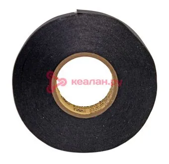 YongLe HX9523D fabric изолента автомобильная, тканевая, черная, 0,23 мм, 19 мм, 25 м.