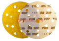 3M™ 50447 255P+ круг абразивный, золотой, 15 отверстий, Р180, 150 мм.