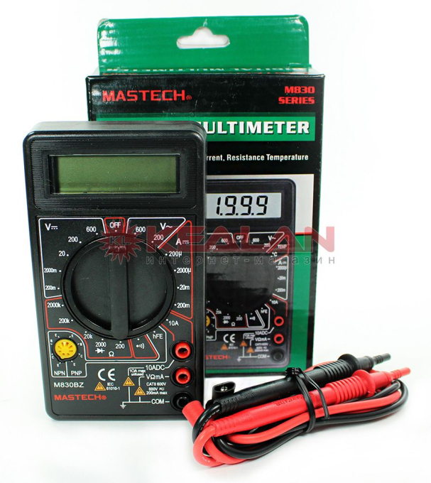 Mastech M830BZ мультиметр цифровой
