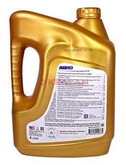 ABRO MO-FS-5-40-SP-4L масло моторное синтетическое SAE 5W-40 SP, 4 л.