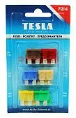 TESLA F214 набор предохранителей ножевого типа, стандарт, 12 шт.