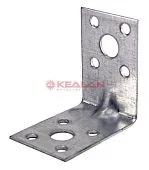 MIxOne. крепежный уголок усиленный, оцинкованный 50х50х35, 1 шт.