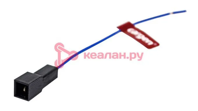CARGEN AX34102 разъем 2108-3724352 межжгутовой 1-но контактный штыревой серии 2.8, с проводом 0,75 м