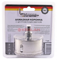 KRANZ KR-92-0020 коронка алмазная 80 мм, по керамограниту с центровочным сверлом