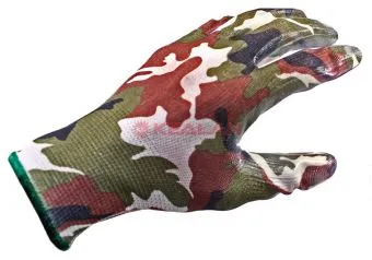GWARD Fiesta MILITARY перчатки нейлоновые с нитриловым покрытием, размер 8 (M)