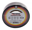 KRANZ изолента черная, 0.13 мм, 19 мм, 25 м.