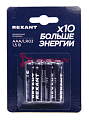 Картинка REXANT 39-1012 батарейка алкалиновая AAA/LR03 мизинчиковая 1,5В блистер 4 шт. от интернет-магазина кеалан.ру
