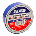 Картинка ABRO ET-912-15-20-BL-RE изолента синяя, толщина 0,12 мм, 15 мм, 18,2 м. от интентернет-магазина КЕАЛАН