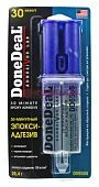 Done Deal DD6565 30-минутный 2-компонентный прозрачный эпокси-адгези, 28,4 г.