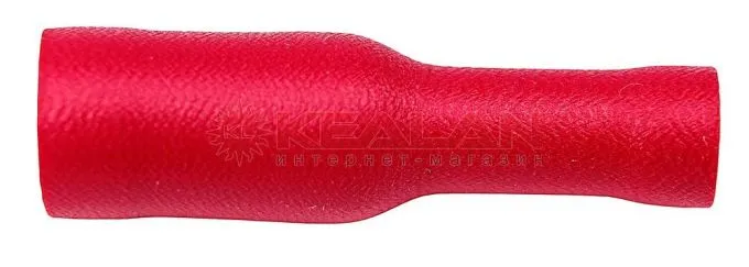 КВТ РШИ-М 1.5-4 разъем штекерный изолированный, 100 шт.