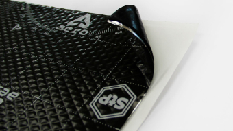 STANDARTPLAST STP вибродемпфирующий материал STP Aero plus Roll 0,15х10 м.