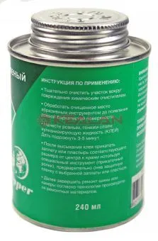 CLIPPER A625 клей зеленый усиленный, 240 мл.		