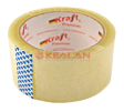 Kraft cкотч упаковочный прозрачный, 40 мкм, 48 мм, 66 м.