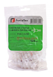 Fortisflex 100x2.5 стяжка нейлоновая крепежная с дюбель-пистоном белая, 100 шт. Fortisflex 100x2.5 стяжка нейлоновая крепежная с дюбель-пистоном белая, 100 шт.