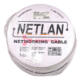 NETLAN кабель F/UTP 4 пары, Кат. 5e (Класс D), 100 МГц, одножильный, BC (чистая медь), внутренний, P