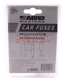 ABRO MASTERS FU-AI370-7-AS набор предохранителей флажковых мини № 7 (5, 7.5, 10, 15, 20, 25, 30 А) 1