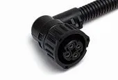 CARGEN AX5231 разъем 1-967325-1 байонет (розетка) 4-х контактный, с угловым адаптером, к датчику спи