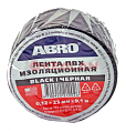 Картинка ABRO ET-912-25-10-BLK-RE изолента черная, 25 мм, 9,1 м. от интентернет-магазина КЕАЛАН