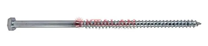 MixOne. шуруп 12х280 для крепления деревянных лаг, 1 шт.