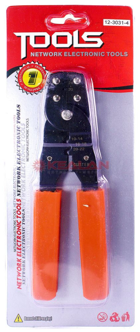 PROconnect HT-202A кримпер для обжима автоклемм неизолированных, 0.35 - 6.0 мм.