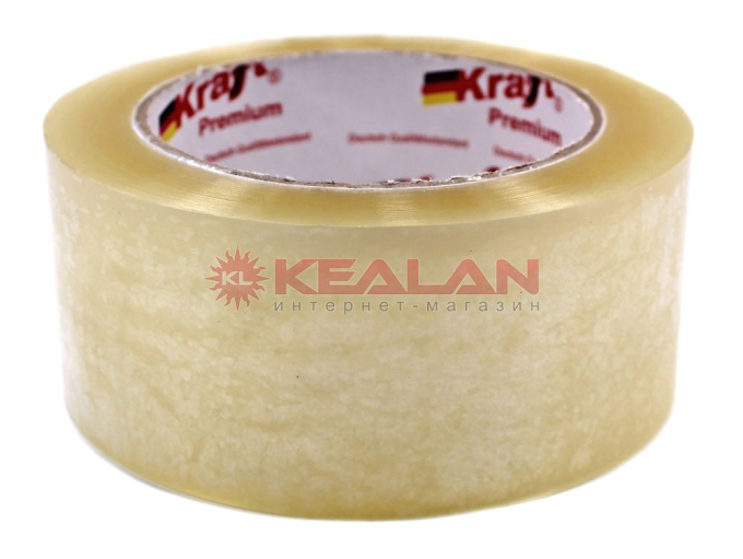 Kraft cкотч упаковочный прозрачный, 40 мкм, 48 мм, 120 м.