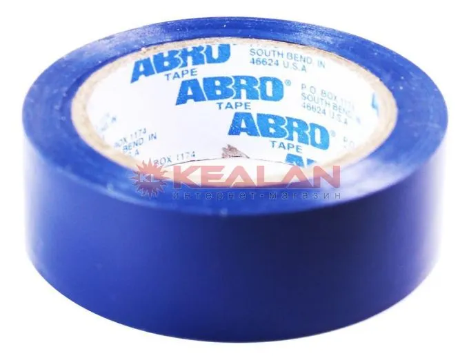 ABRO ET-912-BL изолента синяя, 19 мм, 9 м.