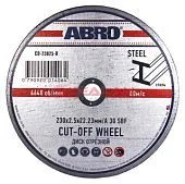 ABRO CD-23025-R диск отрезной 230 мм, 2,5 мм, 22 мм.