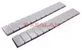 TECH K095 стальные самоклеящиеся серые грузики, 12 х 5 г, 60 г, 50 шт.