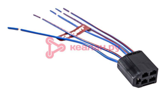 CARGEN AX34401 разъем 2108-3724357 межжгутовой 5-ти контактный гнездовой серии 2.8, с проводами 0,75