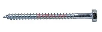 MixOne. шуруп 6х80 для крепления деревянных лаг, 1 шт.