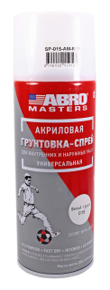 ABRO MASTERS SP-015-AM-REP грунтовка-спрей, белая, 226 г.