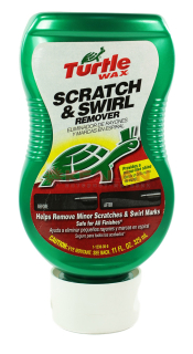 Turtle Wax T238 Scratch & Swirl Remover мелко абразивное молочко для удаления царапин, 325 мл.