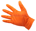 POWERGRIP перчатки нитрилвые, плотные, хозяйственно-бытовые оранжевые, размер M